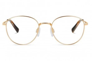 Lunettes de vue Battatura Andrew 48mm - Light Gold Titanium - Face