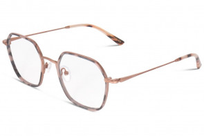 Lunettes de vue French Rétro Aurore 52mm Ecailles Gris et Bronze