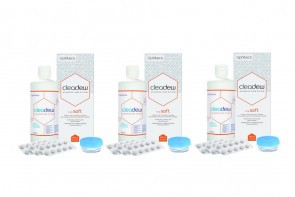 CLEADEW Soft ECO PACK 3x385 ml + 3x30cps