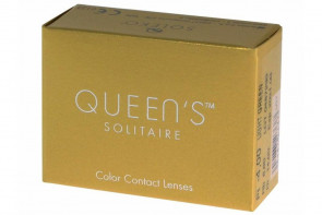Queen's solitaire Spherique - 2 Lentilles - Œil droit