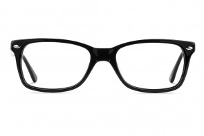 Lunettes de vue Battatura ADAIR FR95 Italian Jet Black - Vue de face