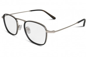 Lunettes de vue French Rétro Joseph 49mm Noir / Argent 