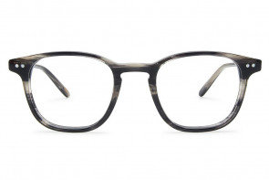 Lunettes de vue IVER 46mm Striped Grey Blue, vue de face