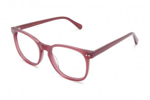 Lunettes de vue LARENA 50mm Crystal Milky Plum