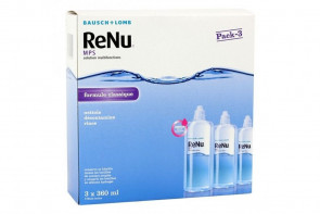 Renu MPS Eco Pack - 3 flacons de 360ml