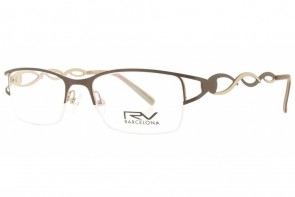 Lunettes de vue h.Mahéo RV284 - 51mm - Marron / Argent