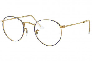 Lunette de vue Ray-Ban 3447V 47mm Blue on Legend Gold