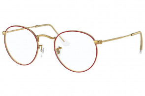 Lunette de vue Ray-Ban 3447V 47mm Red on Legend Gold