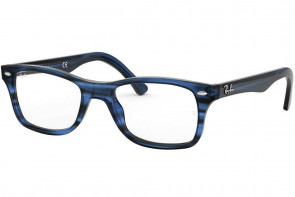 Lunette de vue Ray-Ban 5228 50mm striped blue