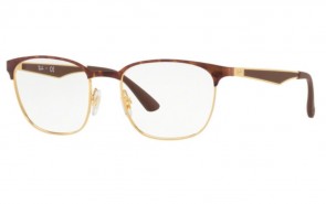 Lunettes de vue Ray-Ban RX6356 2917 52mm - Gold-Havana