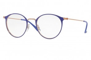 Lunettes de vue Ray-Ban RX6378 47mm Copper on top violet