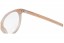 Lunettes de vue French Rétro Enfant Ady 45mm Nude - Détail