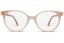 Lunettes de vue French Rétro Enfant Ady 45mm Nude - vue de face