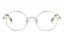 Lunettes de vue Alistair 45mm BTT16 Brushed Gold Titanium - vue de face