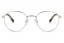 Lunettes de vue Battatura Andrew 48mm - Platinum Silver Titanium - Face