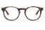 Lunettes de vue Battatura Angelo 50mm B289 Matte Brown Tortoise - vue de face