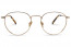 Lunettes de vue BOYD Small 47mm Light Gold, vue de face