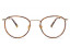 Lunettes de vue BOYD Large 51mm Light Gold Windsor, vue de face