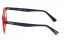 Lunettes de vue Diesel DL5301 066 - Rouge/Noir - vue de profil