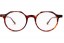 Lunettes de vue French Rétro Eddy 45mm Ecaille marron foncé - vue de face