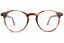 Lunettes de vue French Rétro Ariston 46mm Marron - vue de face