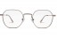 Lunettes de vue French Rétro Garrie 49mm Cuivre - vue de face