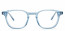 Lunettes de vue IVER 46mm Crystal Blue, vue de face