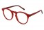 Lunettes de vue Jeack and Francis Barnett 48mm Scarlet Backbone