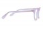 Lunettes de vue Jack & Francis Mack 47mm Crystal rose - vue de profil