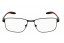 Lunettes de vue Fléo Jacky - 56mm noir, vue de face