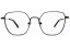 Lunettes de vue French Rétro Kathy 53mm Cuivre, vue de face