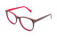 Lunettes de vue LARENA 50mm Grey on Crystal Red