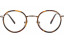 Lunettes de vue French Rétro Pride 49mm Ecaille Marron / Or, vue de face