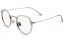 Lunettes de vue French Rétro Marcel 46mm Cristal Gris Argent