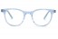 Lunettes de vue Battatura Ottavio 46mm Crystal Light Blue - Face