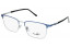 Lunettes de vue Fléo Rock 55mm Argent Bleu