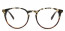 Lunettes de vue ROSSLYN 51mm Cream Spots to Tortoise, vue de face