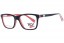 Lunettes de vue enfant h.Mahéo RT100 49mm Noir/Rouge