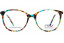 Lunettes de vue h.Mahéo RV622 52mm Multicolore Bleu et Marron, vue de face