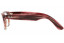 Lunette de vue Ray-Ban New Wayfarer 5184 52mm Gradient Bordeaux Havana, vue de profil