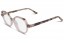 Lunettes de vue French Rétro Enfant Scaty 44mm Cristal rose / Ecaille