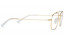 Lunettes de vue Battatura Viper 2 50mm Gold, vue de profil
