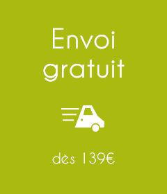 Envoi gratuit dès 139€