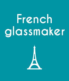 We work with a French glassmaker